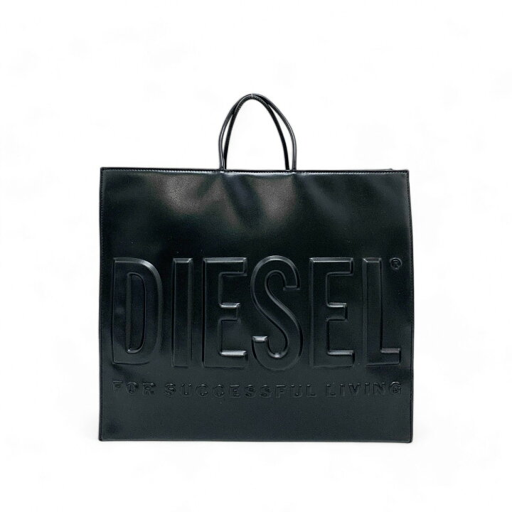 楽天市場】ディーゼル DIESEL DSL 3D TOTE EW X ロゴトートバッグ 