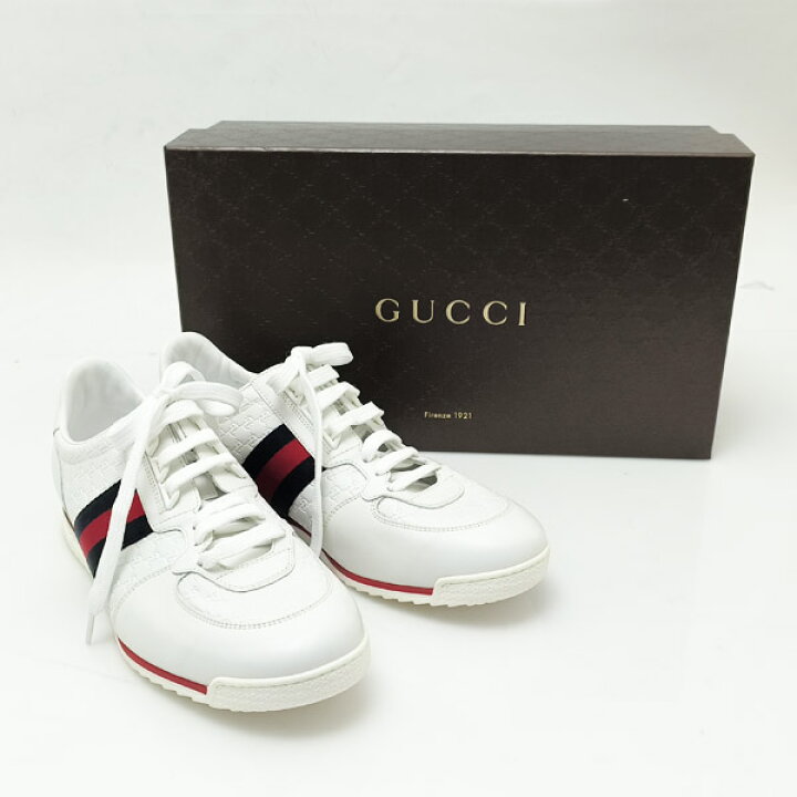 楽天市場】【サイズ8.5(27〜27.5cm程度)】【店頭展示品】グッチ GUCCI 