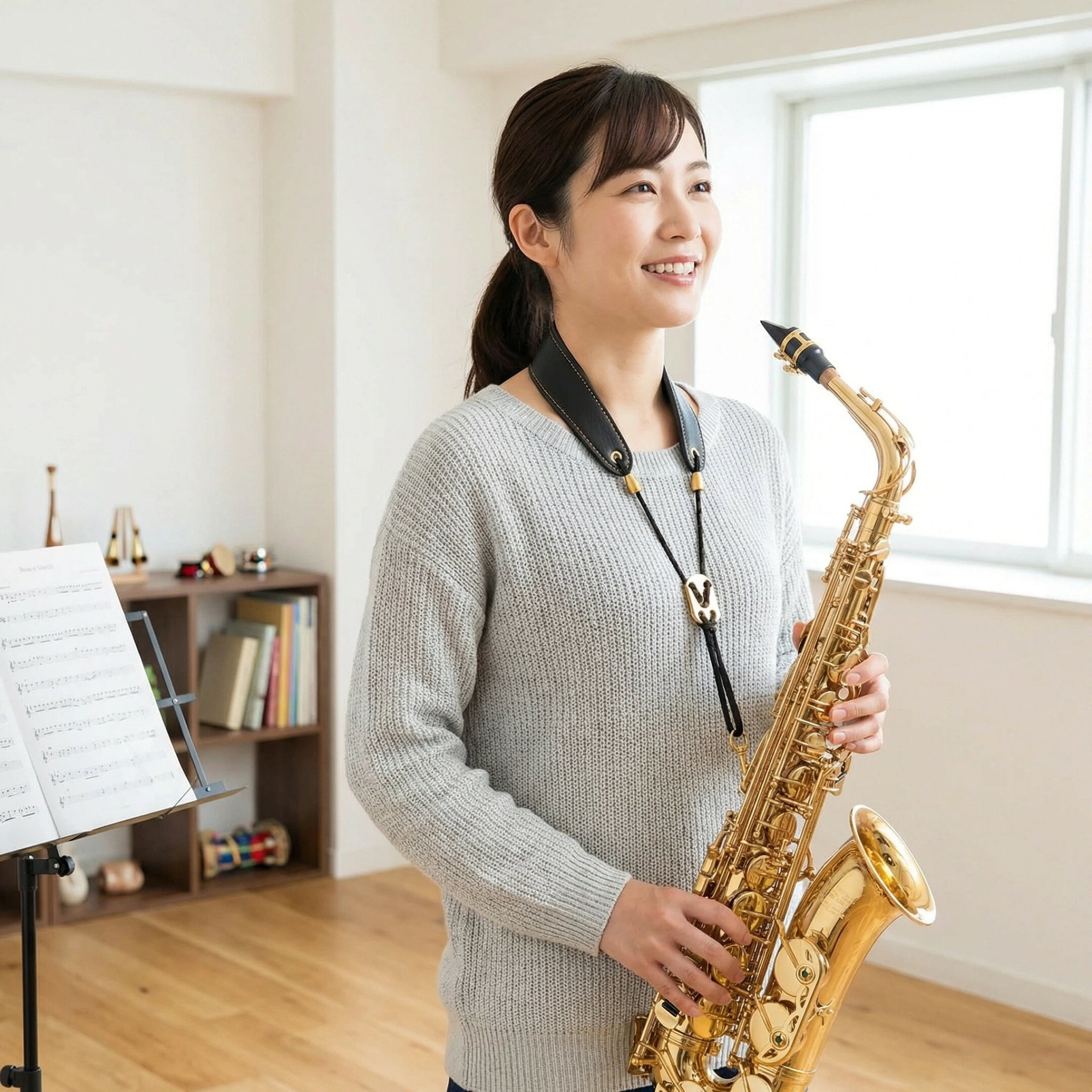 サックスストラップ ネックストラップ 人間工学設計