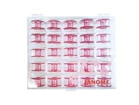ジャノメミシン（JANOME）家庭用純正さくらボビン（25個入り）専用ボビンケース【代引き決算不可】