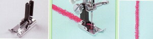 ジャノメミシン(JANOMEミシン)【蛇の目ミシン】フリンジ押さえ【ローシャンク】【ミシン本体はついておりません】