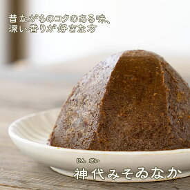 《神代みそゐなか》国産原料　2年以上熟成みそ　田舎みそ　濃厚しっかりタイプ　玉つくり法　なめろうに　中辛　いなか