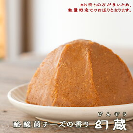 《味噌玉造り　幻蔵》中甘口 日本のチーズ　酪酸菌　酵母菌　善玉菌　長期熟成　中甘口　一汁一菜 野菜
