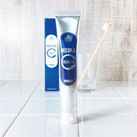 【MISOKA公式】夢職人 ミソカ MISOKA CREAM GEL 歯磨き粉 歯みがき粉 ハミガキ 虫歯 歯石 歯垢 口臭 研磨剤不使用 研磨剤フリー 日本製 口内ケア 口腔ケア オーラルケア