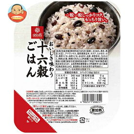 はくばく 十六穀ごはん 無菌パック 150g×12(6×2)個入×(2ケース)｜ 送料無料 パックごはん レトルトご飯 雑穀米 ご飯 ごはん 無菌