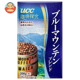 UCC 珈琲探究 ブルーマウンテンブレンド(粉) 200g袋×24(6×4)袋入｜ 送料無料 嗜好品 コーヒー類 レギュラーコーヒー