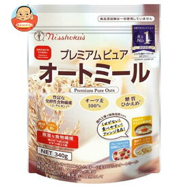 日本食品製造 日食 プレミアム ピュアオートミール 340g×4袋入×(2ケース)｜ 送料無料 嗜好品 栄養 食物繊維