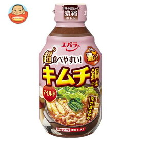 エバラ食品 キムチ鍋の素 マイルド 300ml×12本入×(2ケース)｜ 送料無料 だし 鍋スープ 濃縮 キムチ 素 鍋