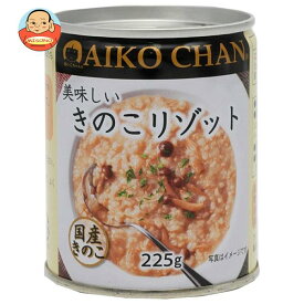 伊藤食品 美味しいきのこリゾット 225g缶×12個入｜ 送料無料 一般食品 缶詰 リゾット キノコ