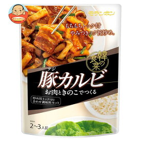 モランボン 韓の食菜 豚カルビ 190g×10袋入×(2ケース)｜ 送料無料 調味料 韓国料理 インスタント食品