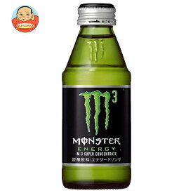 アサヒ飲料 MONSTER ENERGY(モンスター エナジー)M3 150ml瓶×24本入｜ 送料無料 炭酸 栄養 スパークリング エナジー