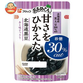 フジッコ おまめさん 甘さをひかえた 北海道黒豆 110g×10袋入｜ 送料無料 一般食品 惣菜 煮豆