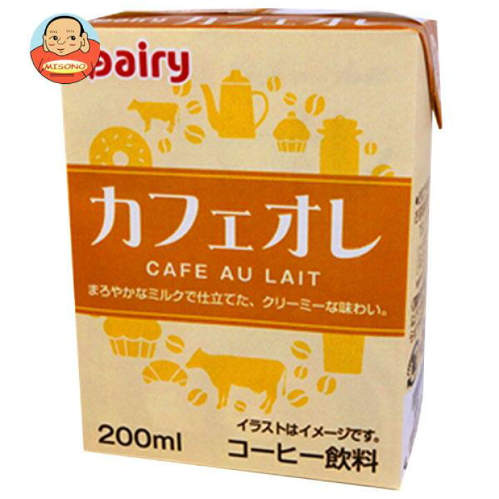 楽天市場 南日本酪農協同 デーリィ カフェオレ 0ml紙パック 24本入 送料無料 カフェオレ コーヒー 珈琲 紙パック カルシウム 飲料 食品専門店 味園サポート