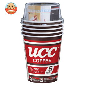 UCC カップコーヒー 5P×12個入｜ 送料無料 インスタントコーヒー コーヒー 珈琲 スティック