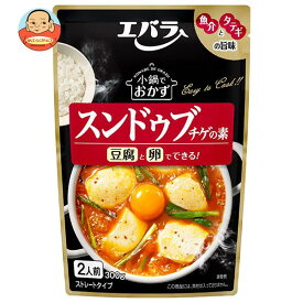 エバラ食品 小鍋でおかず スンドゥブチゲの素 300g×12袋入｜ 送料無料 スープ インスタント チゲ