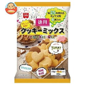 共立食品 徳用 クッキーミックス 600g(150g×4袋)×6袋入×(2ケース)｜ 送料無料 一般食品 袋 製菓材料 菓子材料 クッキー