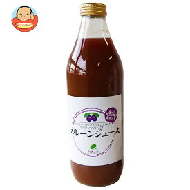 イー・有機生活 有機生活のプルーンジュース 1000ml瓶×6本入｜ 送料無料 フルーツジュース 果汁100% 果実飲料 プルーン 果肉入り 1L 1l