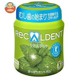 モンデリーズ・ジャパン リカルデント さっぱりミントボトルR(粒ガム)【特定保健用食品 特保】 140g×6個入｜ 送料無料 お菓子 ガム シュガーレス キシリトール配合