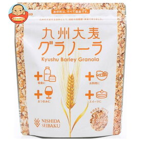 西田精麦 九州大麦グラノーラ 200g×12袋入｜ 送料無料 国産 大麦 グラノーラ グラノラ 朝食 シリアル バランス栄養食品