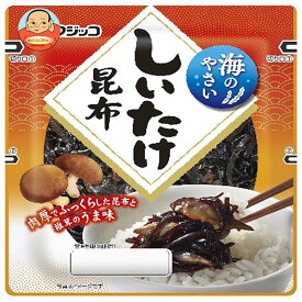 フジッコ 海のやさい しいたけ昆布 112g×10袋入×(2ケース)｜ 送料無料 一般食品 惣菜 佃煮 つくだに こんぶ