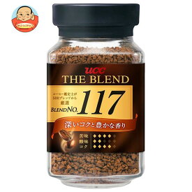 UCC ザ・ブレンド117 90g瓶×12本入｜ 送料無料 インスタントコーヒー ブレンド 珈琲