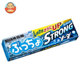 UHA味覚糖 ぷっちょスティック ストロングソーダ 10粒×10個入｜ 送料無料 お菓子 ソフトキャンディ ソーダ