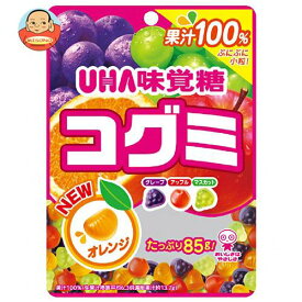 UHA味覚糖 コグミ 85g×10袋入｜ 送料無料 お菓子 袋 グミ 果汁100％ 4種アソート