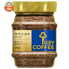 キーコーヒー インスタントコーヒー スペシャルブレンド 80g瓶×12本入｜ 送料無料 インスタントコーヒー 珈琲 ブレンドコーヒー 瓶