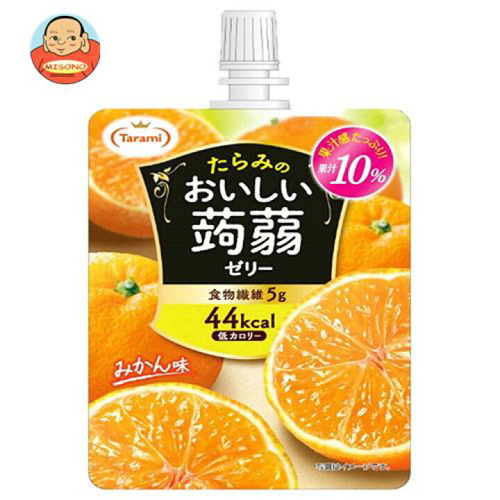 楽天市場】たらみ おいしい蒟蒻ゼリー みかん味 150gパウチ×30本入| 送料無料 ゼリー飲料 こんにゃく みかん パウチ : 飲料 食品専門店 味園サポート 楽天市場】たらみ おいしい蒟蒻ゼリー みかん味 150gパウチ×30本入| 送料無料 ゼリー飲料 こんにゃく みかん パウチ : 飲料 食品専門店 味園サポート