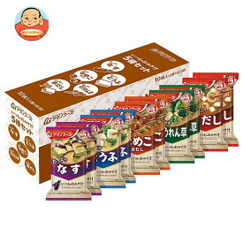 アマノフーズ フリーズドライ いつものおみそ汁 5種セットC 10食×3箱入｜ 送料無料 一般食品 インスタント食品 味噌汁 即席 アソート