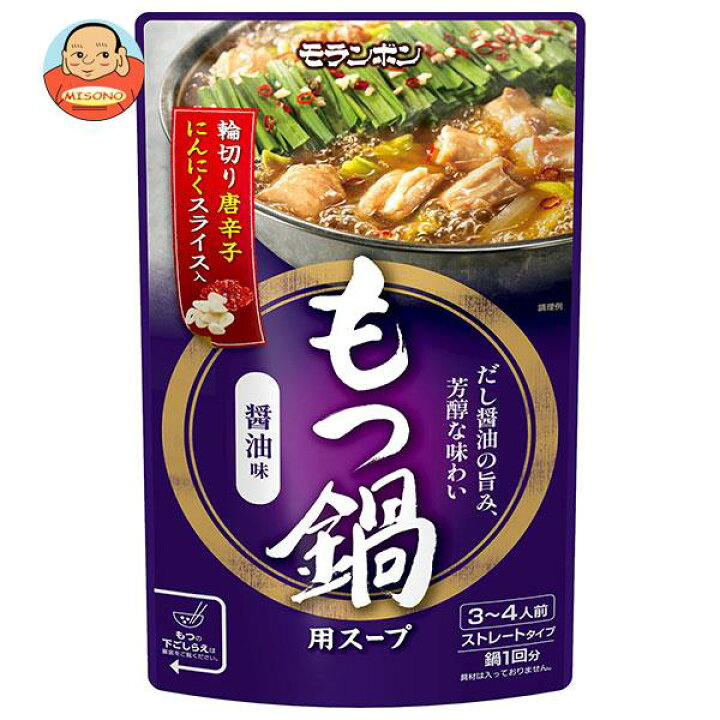 日本産 モランボン 菜の匠 きのこ鍋用スープ バター醤油味 750g×10袋