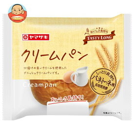 山崎製パン クリームパン 10個入×(2ケース)｜ 送料無料 パン 保存 ロングライフ 菓子パン