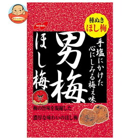 ノーベル製菓 男梅ほし梅 20g×6個入×(2ケース)｜ 送料無料 お菓子 うめ 袋