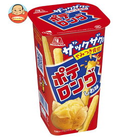 森永製菓 ポテロング しお味 45g×10箱入｜ 送料無料 お菓子 スナック菓子 箱