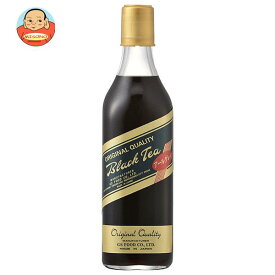 ジーエスフード GS ブラックティー アールグレイ 500ml瓶×12本入｜ 送料無料 紅茶 ブラックティー 希釈用 瓶 ベルガモット 加糖