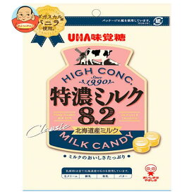 UHA味覚糖 特濃ミルク8.2 88g×6袋入｜ 送料無料 お菓子 飴・キャンディー 特濃 ミルク