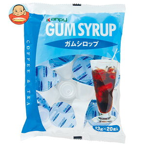 カンピー ガムシロップ (13g×20P)×20袋入×(2ケース)| 送料無料 砂糖 シロップ ガムシロップ 嗜好品