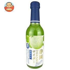 木村飲料 静岡マスクメロンサイダー 240ml瓶×20本入｜ 送料無料 炭酸飲料 サイダー 果汁 メロン系 瓶