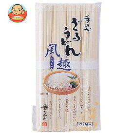 マル勝高田 風趣ざるうどん 200g×20個入｜ 送料無料 うどん 手延べ 饂飩 乾麺