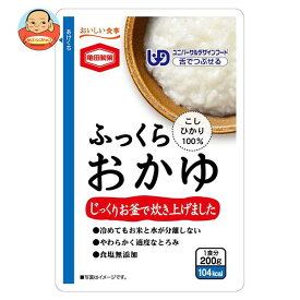 亀田製菓 ふっくらおかゆ 200gパウチ×24袋入｜ 送料無料 一般食品 レトルト食品 ご飯 お粥