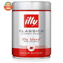 キーコーヒー イリーブレンドエスプレッソ粉 ミディアムロースト(クラシコ) 250g×12個入｜ 送料無料 レギュラーコーヒー 珈琲 コーヒー