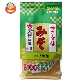 ますやみそ 香る母さんの味合せ 750g×12袋入×(2ケース)｜ 送料無料 麦味噌 調味料 米味噌