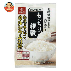 はくばく まるで白米 もっちり雑穀 25g×6×6袋入×(2ケース)｜ 送料無料 一般食品 袋 穀物 米 栄養 炊飯用 カルシウム