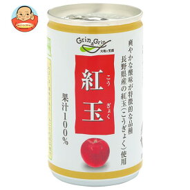 長野興農 信州 紅玉 りんごジュース 160g缶×30本入｜ 送料無料 果実飲料 フルーツ アップル りんご リンゴ