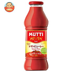 ムッティ MUTTI トマトピューレ 400g瓶×12本入｜ 送料無料 一般食品 トマト 2倍濃縮 MUTTI