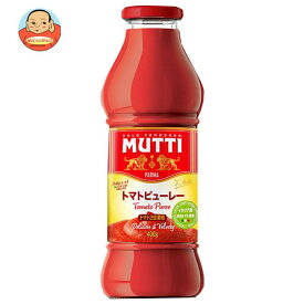 ムッティ MUTTI トマトピューレ 400g瓶×12本入×(2ケース)｜ 送料無料 一般食品 トマト 2倍濃縮 MUTTI