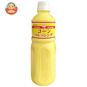 スジャータ コーンドレッシング 600mlPET×6本入| 送料無料 ドレッシング 調味料 とうもろこし トウモロコシ