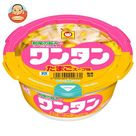 東洋水産 マルちゃん ワンタン たまごスープ味 28g×12個入｜ 送料無料 インスタント食品 スープ 即席 カップ