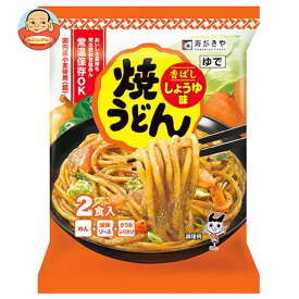 寿がきや 焼うどん しょうゆ味 2食入 444g×10袋入｜ 送料無料 インスタント食品 うどん