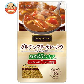 ハチ食品 プレミアムタイム グルテンフリーカレールウ 中辛 120g×12個入×(2ケース)｜ 送料無料 カレー 中辛 カレールー